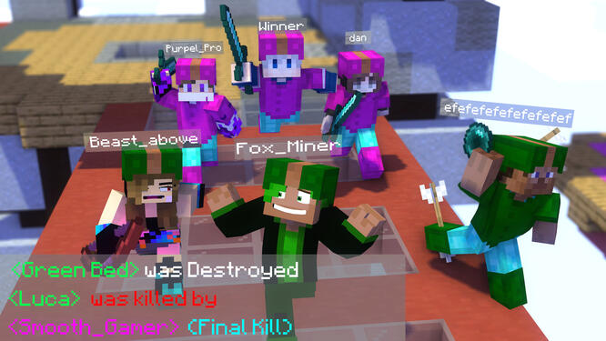 Playing Bedwars (25 November 2020)