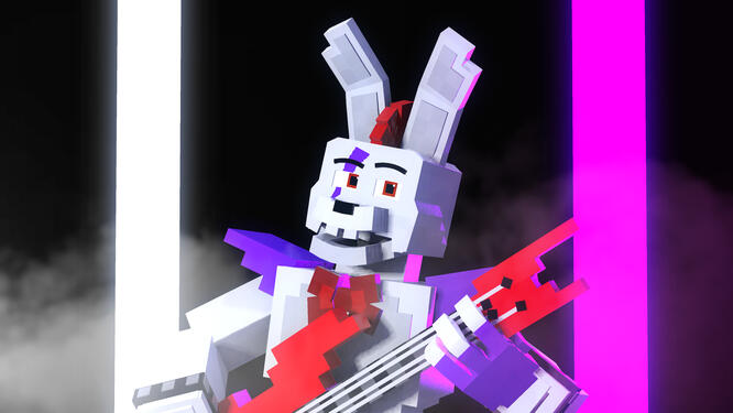 Glamrock Bonnie Fox Miner edition (10 January 2022)