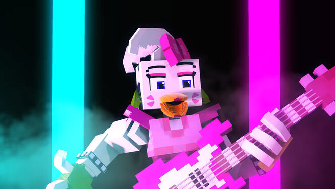 Glamrock Chica (4 January 2022)